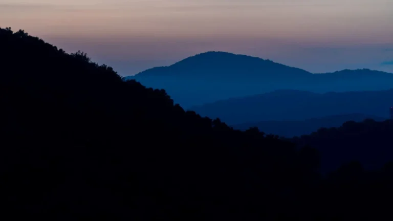 Appalachian mountain countryside representing the oil and gas producing region